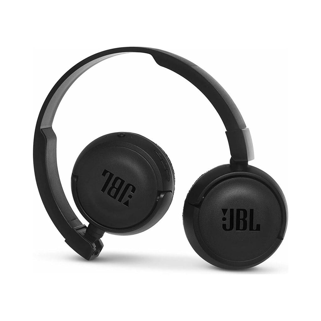 JBL T460BT Extra Bass Wireless On-Ear Headphones with 11 Hours Playtime & Mic - Black