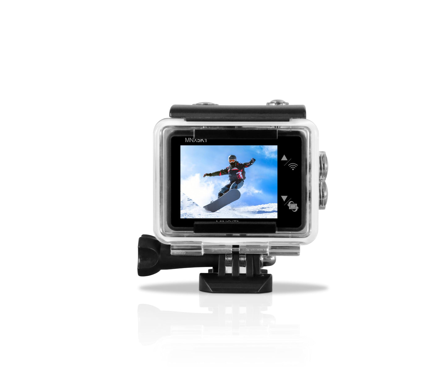 Minolta MNX5K1 5K Ultra HD / 24 MP Action Camera Kit with Waterproof Case