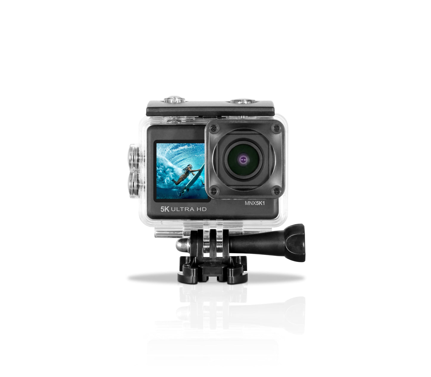 Minolta MNX5K1 5K Ultra HD / 24 MP Action Camera Kit with Waterproof Case
