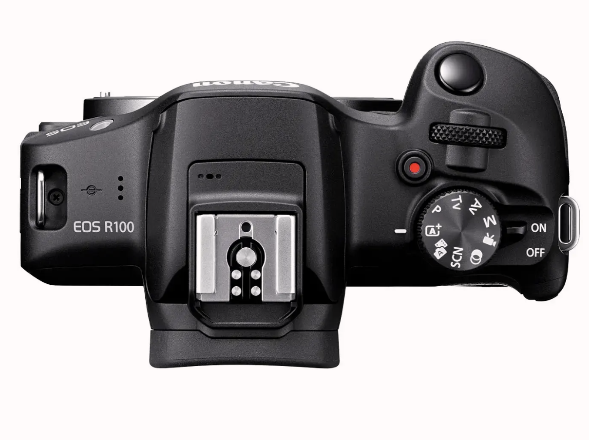 Canon - EOS R100 4K Video Mirrorless Camera with RF-S18-45mm f/4.5-6.3 IS STM Lens