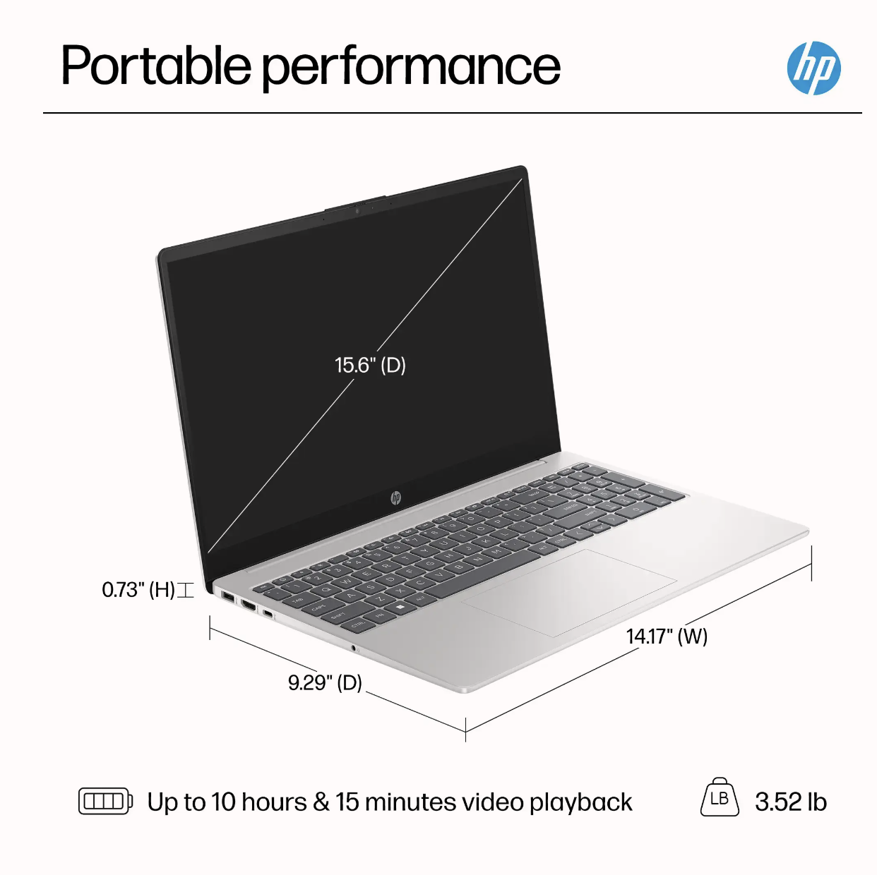 HP - 15.6" Touch-Screen Laptop / Intel Core i3 / 8GB Memory / 256GB SSD