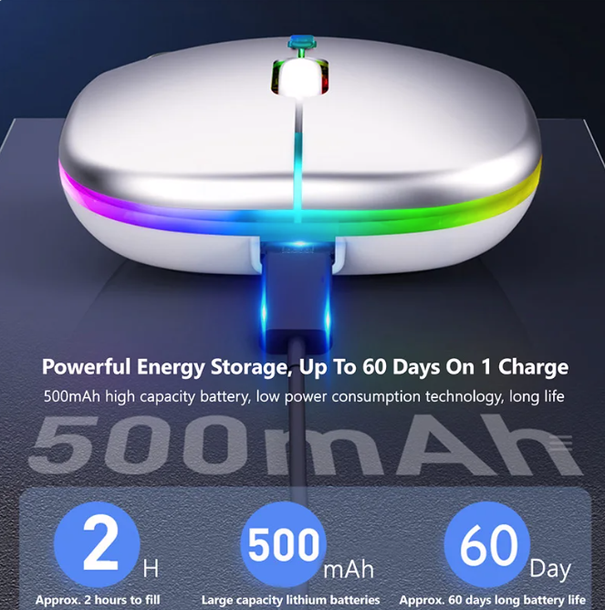 Wireless Rechargeable Mouse